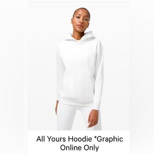 All yours hoodie plus size lululemon size 20